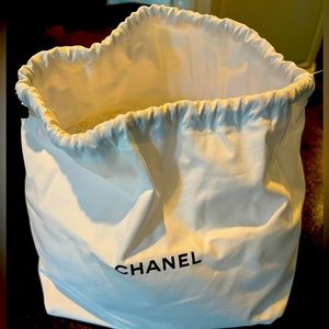 CHANEL drawstring bag